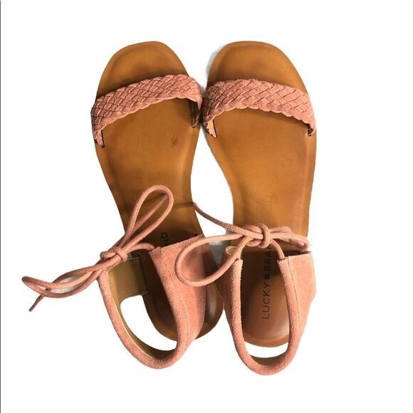 Lucky Brand Adannta Braided leather sandals - Picture 5 of 10